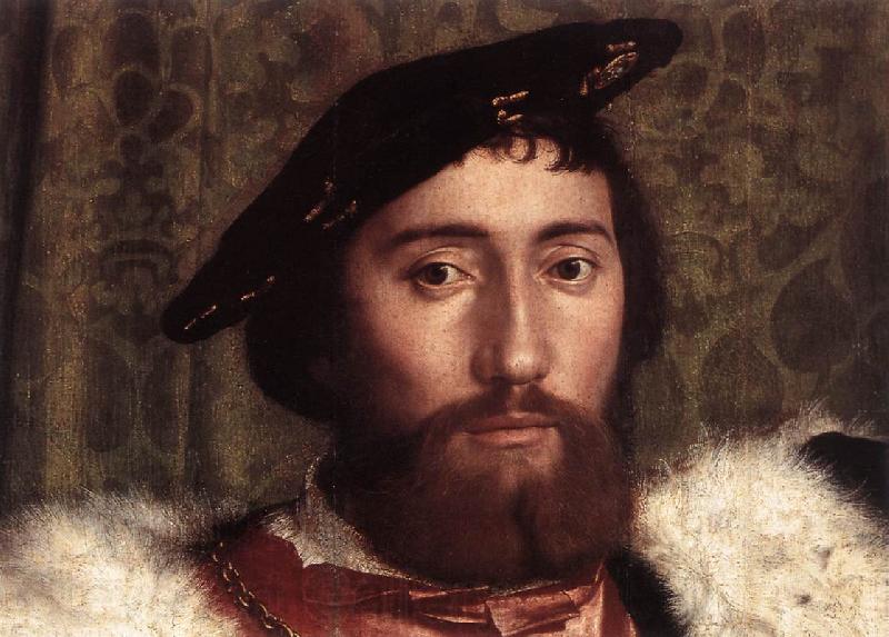 HOLBEIN, Hans the Younger The Ambassadors (detail) g Spain oil painting art